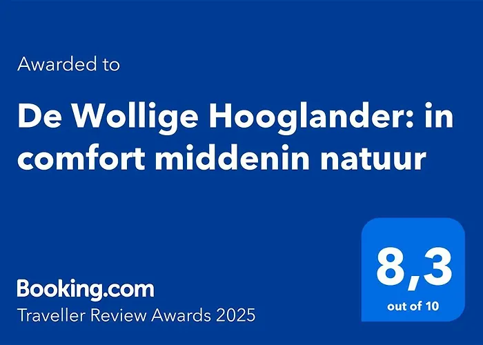 De Wollige Hooglander: in comfort middenin natuur